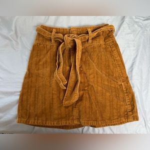 Corduroy skirt